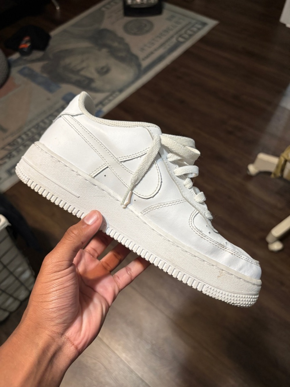 Nike Kids White Sneakers